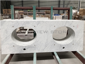 Carrara Marble Countertops, Vanity Tops