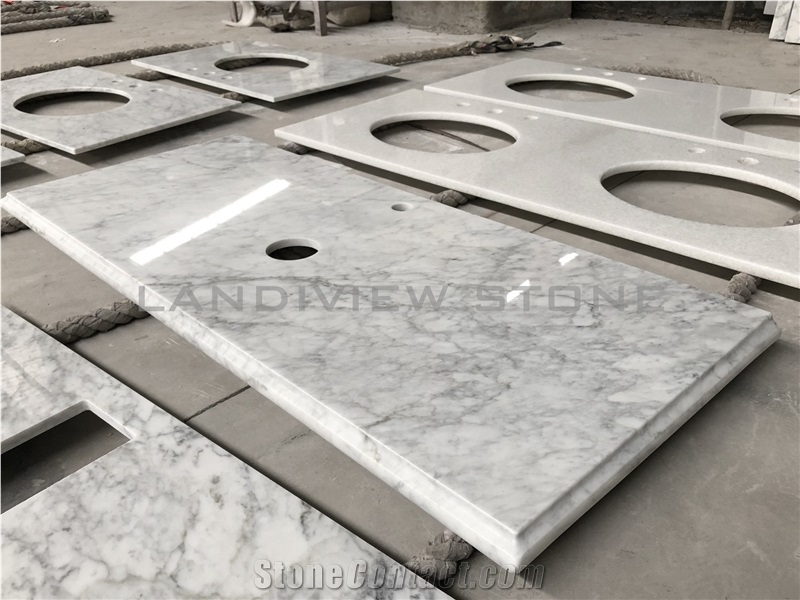 Carrara Marble Countertops, Vanity Tops