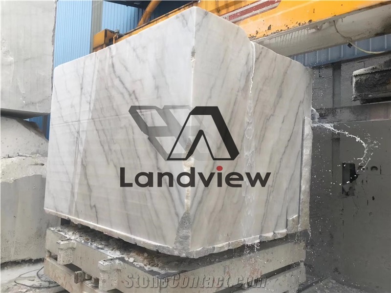 Carrara White Marble Block