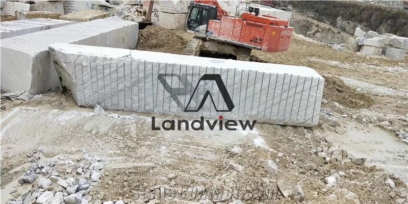 Carrara White Marble Block