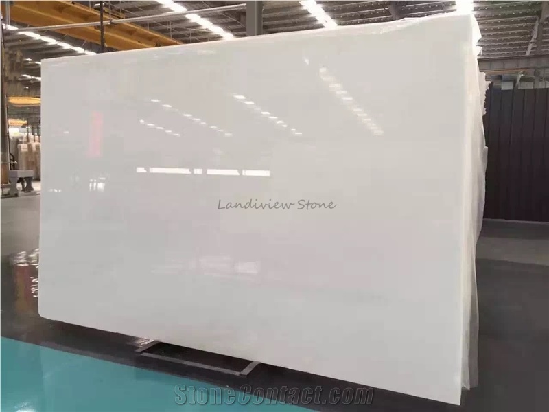 China Bianco Shangrila White Marble Tile