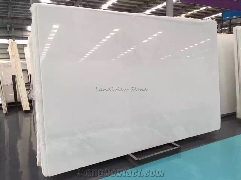 China Bianco Shangrila White Marble Tile