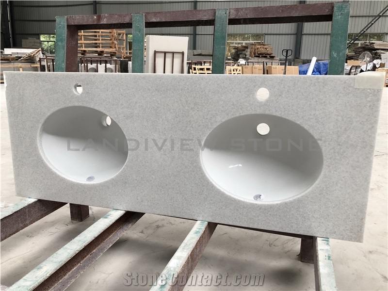 Crystal White Vanity Tops, Chinese Crystal White