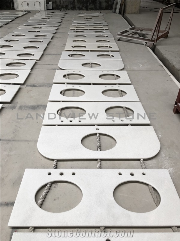 Crystal White Vanity Tops, Chinese Crystal White