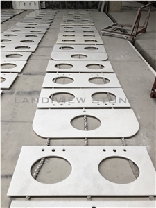 Crystal White Vanity Tops, Chinese Crystal White