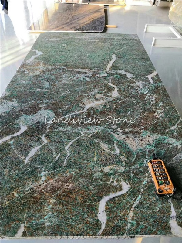 Green Sukabumi Stone Bali Swimming Pool Tiles Wall