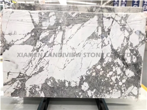 Invisible Grey Gold Marble Slabs