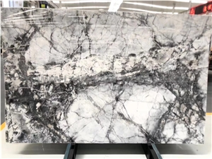 Invisible Grey Marble Bathroom Vanity Tops