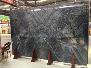 Luxury Blue Granite Azul Bahia Steps