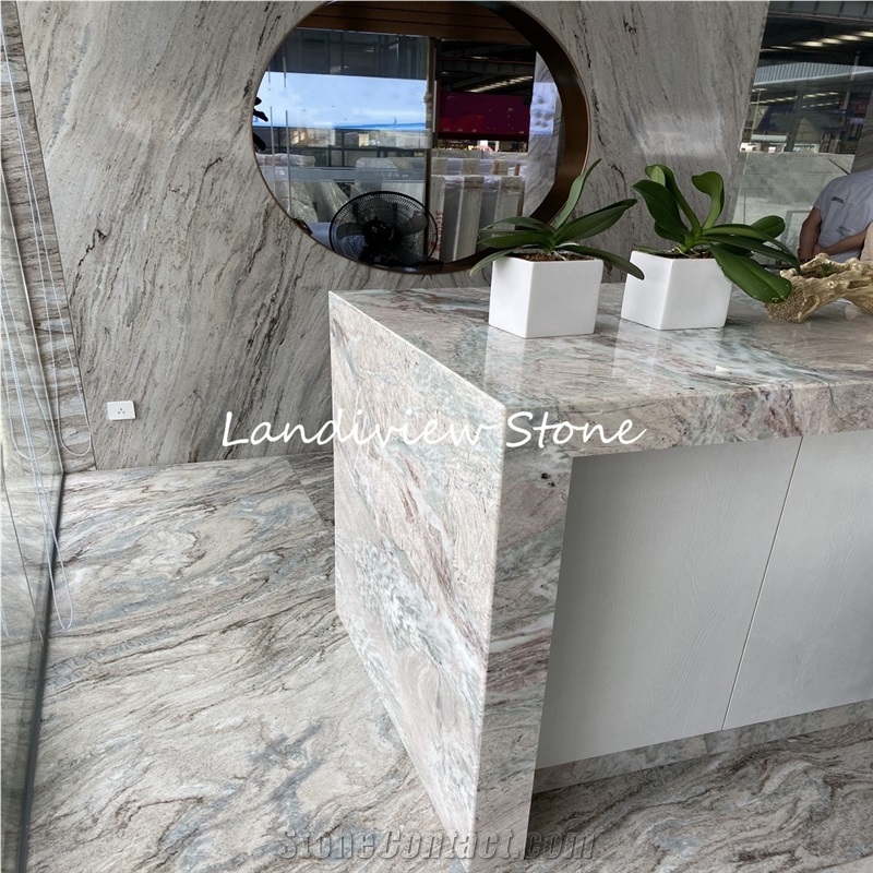 Palissandro Brown Bluette Marble