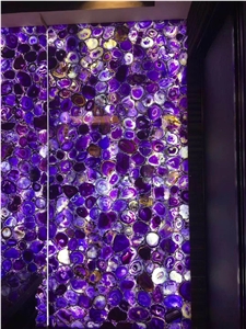 Purple Gemstone Stone Lilac Agate Gemstone