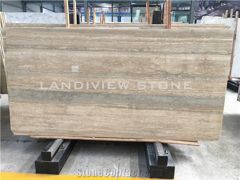 Silver Travertine Slabs, Silver Travertine Tiles