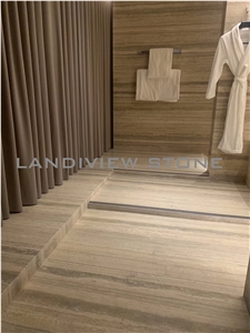 Silver Travertine Slabs, Silver Travertine Tiles