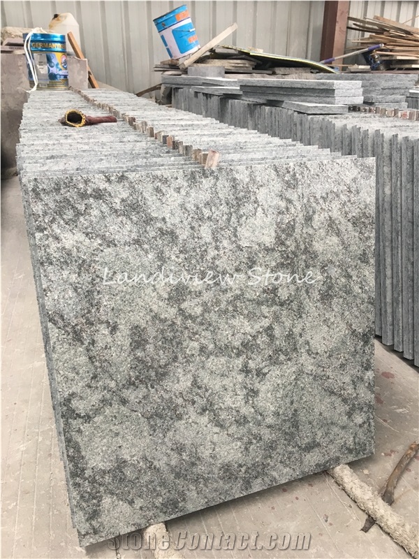 South African Oliver Green Granite Fantasy Granite