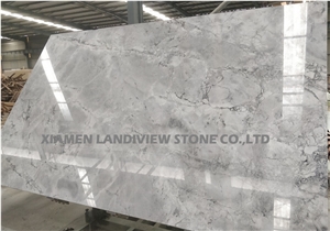 Super White Dolomite Quartzite Slab