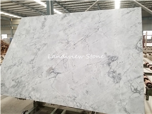 Super White Quartzite Bianco Eclipsia Kitchen Countertop