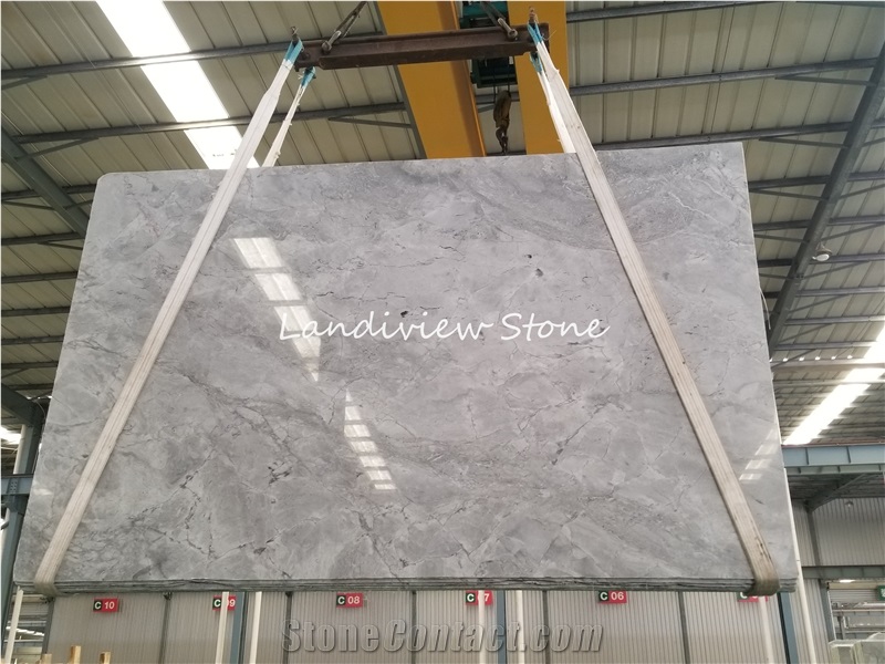 Super White Quartzite Bianco Eclipsia Kitchen Countertop