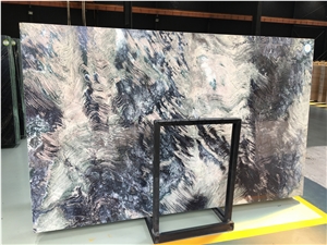 Violet Blaze Marble Slab