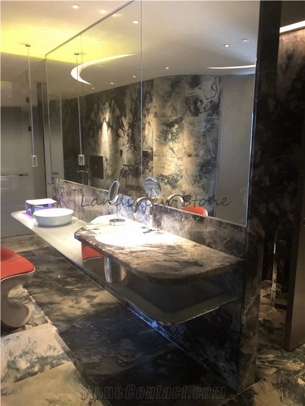Violet Blaze Marble Slab