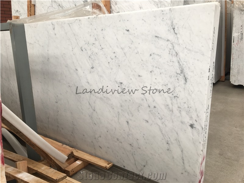 White Bianco Carrara Cd Marble Table Top