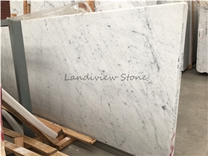 White Bianco Carrara Cd Marble Table Top