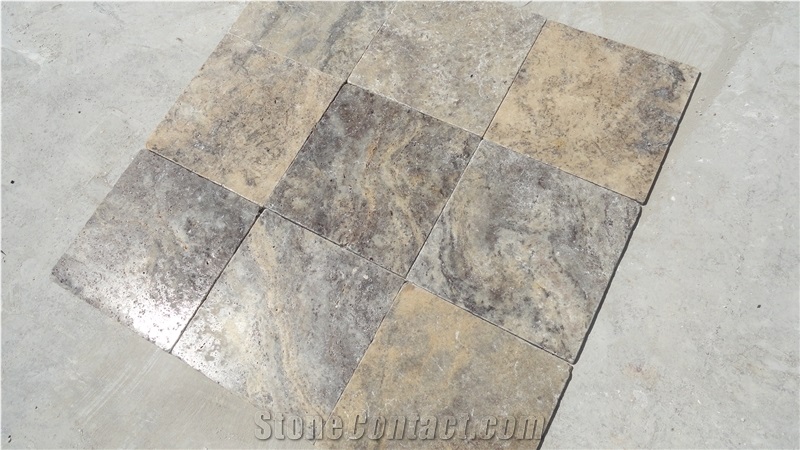 Silver Travertine Tiles