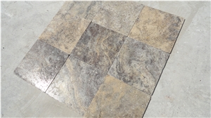 Silver Travertine Tiles