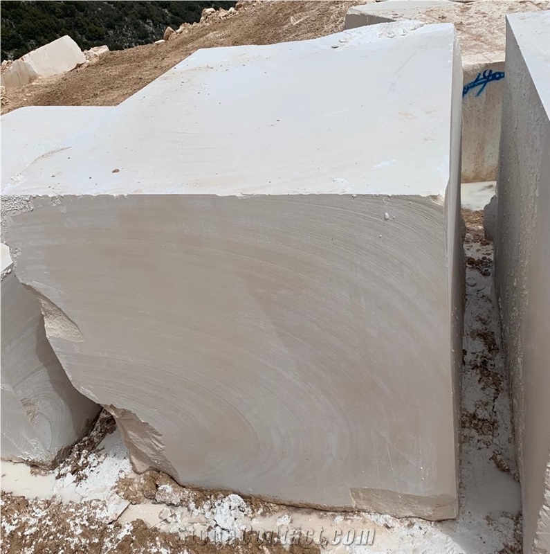 White Limestone Blocks