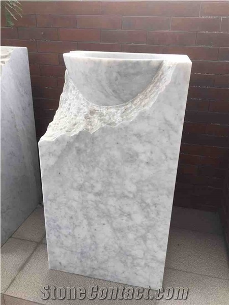 White Marble Basin