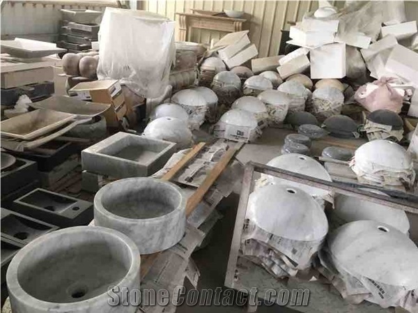 White Marble Basin