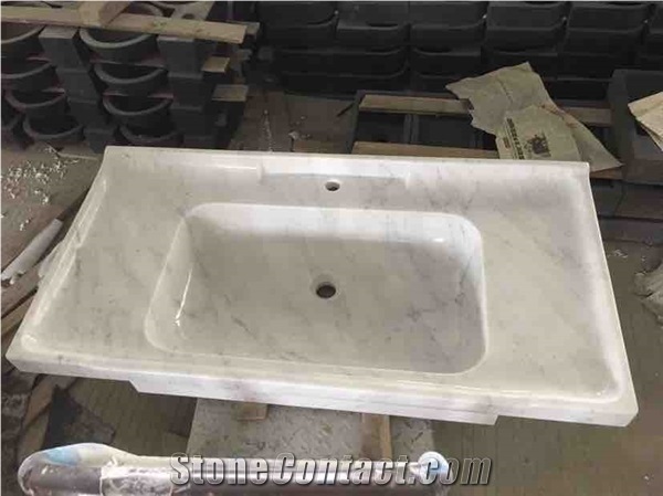 White Marble Basin