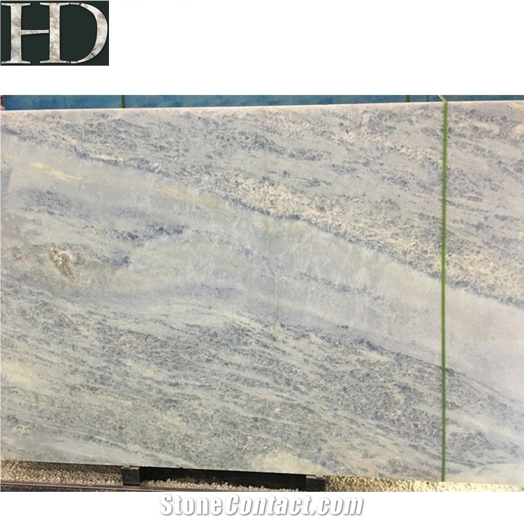 Garda Crystal Blue Marble Luxury Stone Slabs