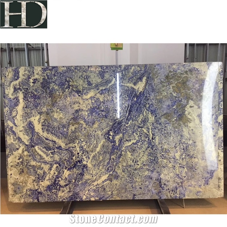 Royal Blue Sodalite Bolivian Quartzite Slab & Tile