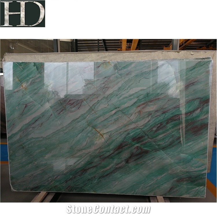 Royal Green Marble Niagara Brazil Quartzite Slabs