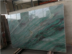 Royal Green Marble Niagara Brazil Quartzite Slabs