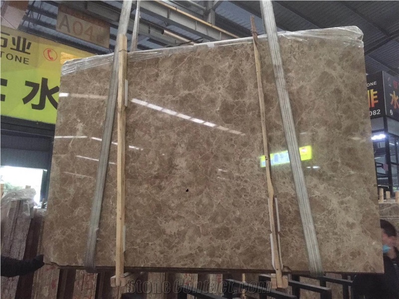 Light Crystal Emprador Marble Interior Floor Tiles