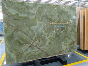Persian Light Green Onyx Iran Onyx Wall Cladding