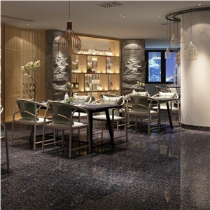 Black Artificial Terrazzo Tiles for Floor and Wall