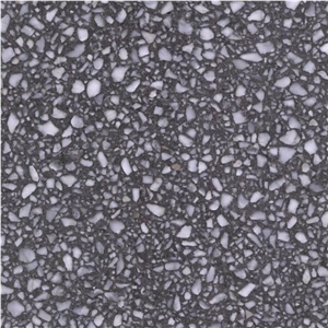 Light Grey Terrazzo Kitchen Tiles Floor