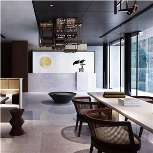 W212 Galaxy Glass Terrazzo Slabs