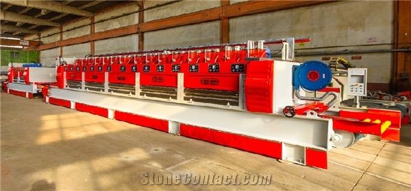 Full Automatic 3+12 Marble Polishing Machine