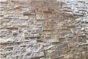 Mexican Beige Travertine Ledger Panel