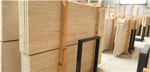 Light Travertine Slabs