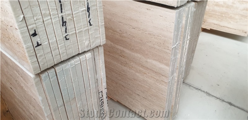 Light Travertine Slabs