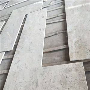 Custom River White Granite Countertop