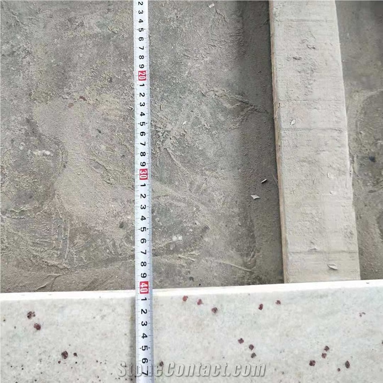 Prefab River White Granite Worktop