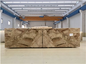 Breccia Aurora Macchia Laredo Marble Slabs