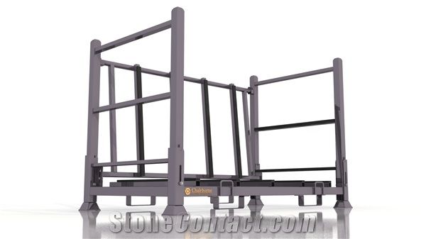 Folding & Stacking Slab/ Stone/ Glass Rack