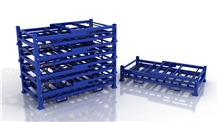Folding & Stacking Slab/ Stone/ Glass Rack