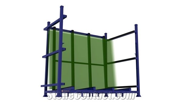 Heavy Loading 9000kg Stacking Stone Rack